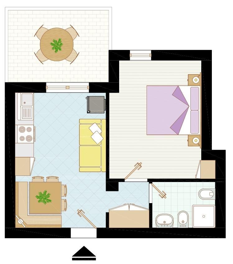Appartamenti Nasse บิบิโอเน ภายนอก รูปภาพ